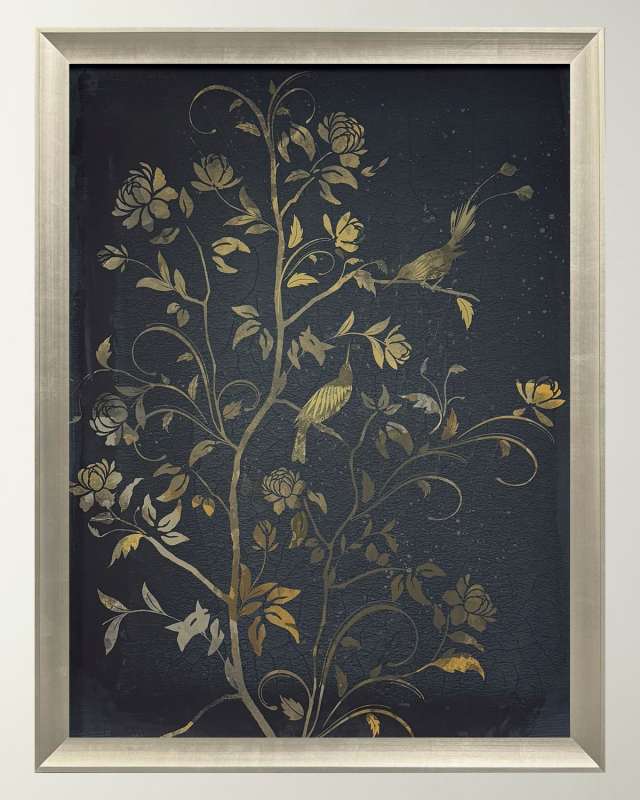 "Jardine Chinois II" Framed Giclee